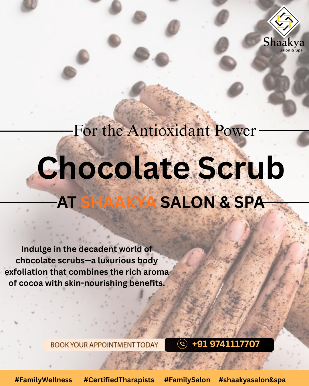 Indulge in the decadent world of chocolate scrubs—a luxurious body exfoliation that combines the rich aroma of cocoa with skin nourishing benefits