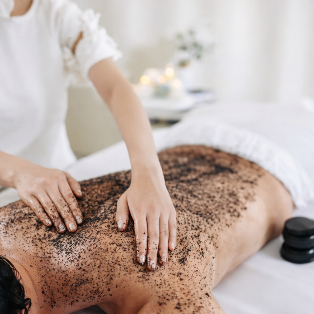 Charcoal Scrubin SAhaakya spa