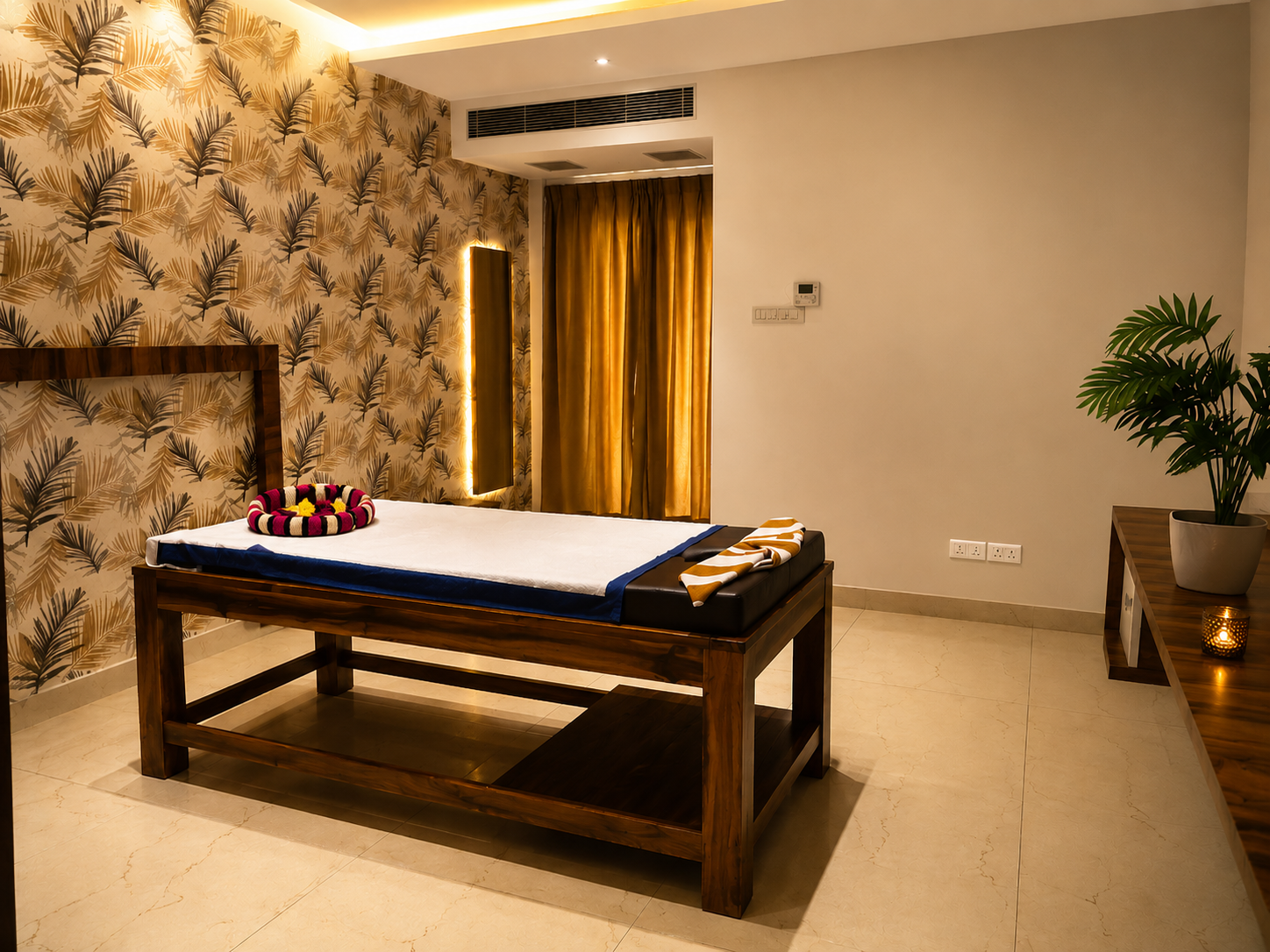 single spa room