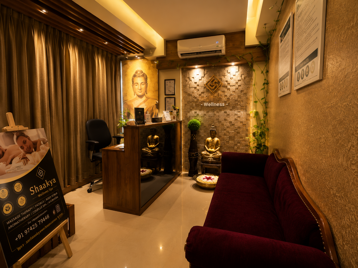 yelahnak spa counter