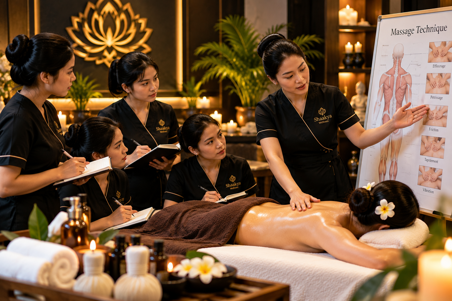 Shaakya spa therapy training