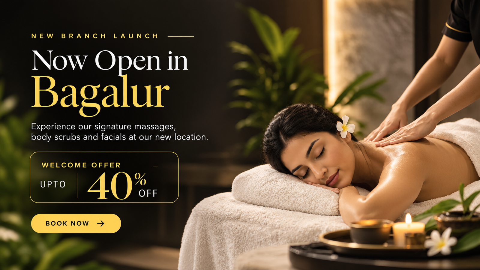 Luxury Spa Welcome Offer in Bagalur